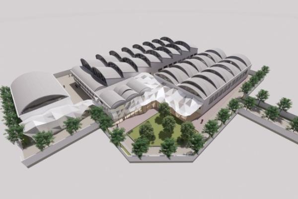 Ospedale veterinario Palermo render 3