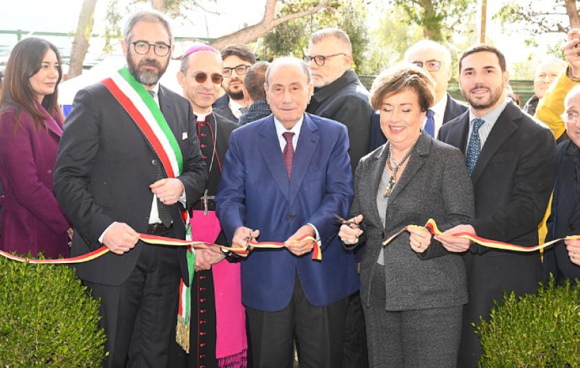 Schifani e Faraoni a inaugurazione Casa della Comunità a Monreale