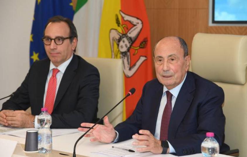 Aricò e presidente Schifani