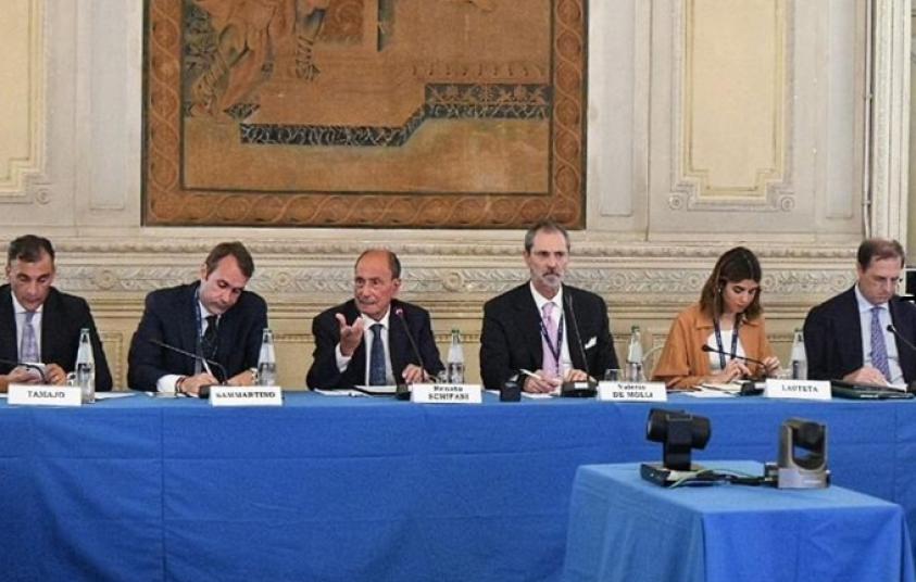 Schifani al Forum Ambrosetti Villa Malfitano