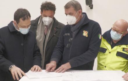 Ruggero Razza visita il sito che ospiterà il Centro di Siracusa 