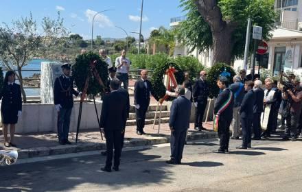 Commemorazione commissario Montana a Porticello