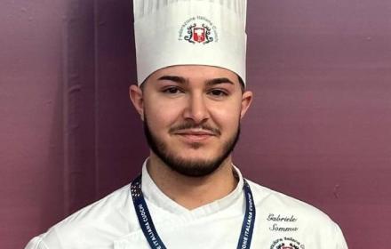 Il giovane chef Gabriele Somma