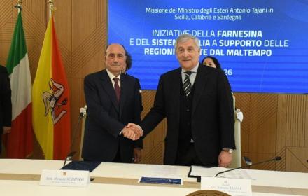 Schifani e Tajani