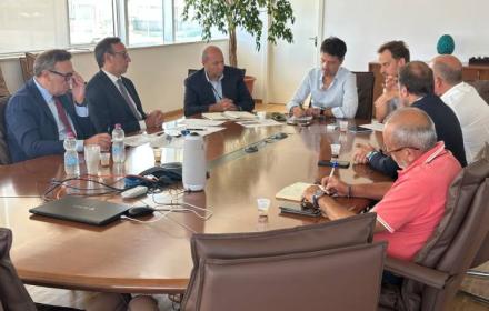 Riunione aeroporto con Enel